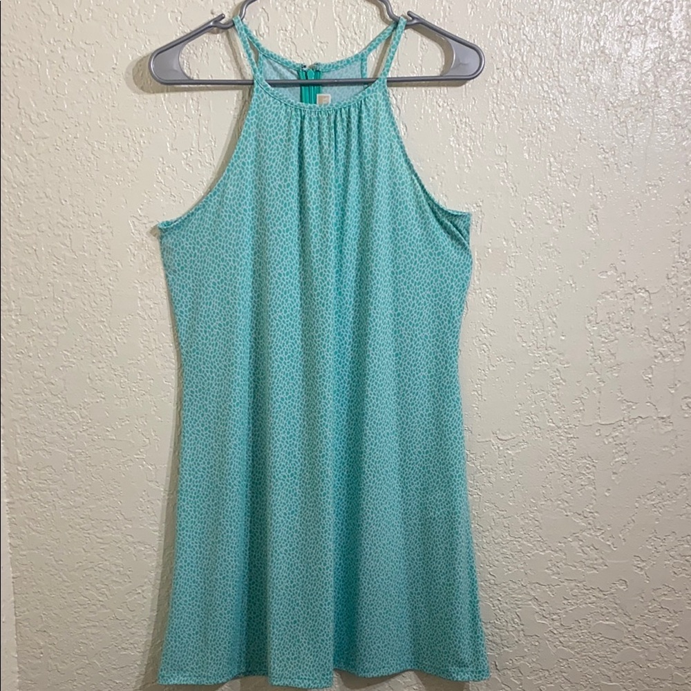 Teal Sleeveless Dress